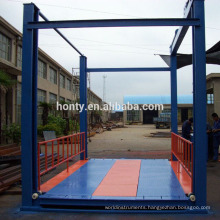 CE SGS approved Cheapest price vertical cargo lift manual platform lift